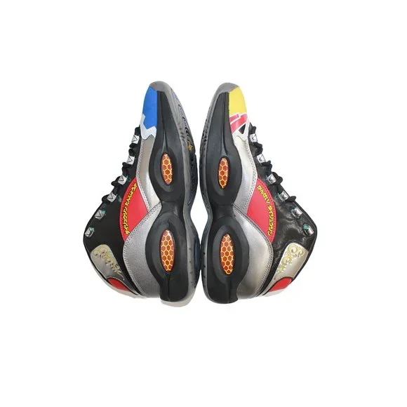 Reebok Power Rangers Question Mid Megazord Men's Basketball Shoes GY0590 Iverson - Picture 6 of 15